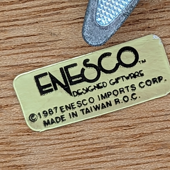 Vintage Porcelain  Enesco Horse Music Box 1987 Christmas Amazing 🎄 - Picture 6 of 11